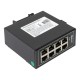 Промышленный неуправляемый коммутатор U-8T, 8 портов 10/100Base-T(X) RJ45, монтаж на динрейку TSX TSX-U-8TEKF