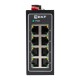 Промышленный неуправляемый коммутатор U-8T, 8 портов 10/100Base-T(X) RJ45, монтаж на динрейку TSX TSX-U-8TEKF