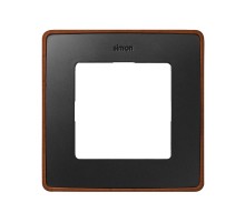 Simon 82 Рамка декоративная, 2 поста, Select, S82 Detail, графит-медь  8201620-246  Simon