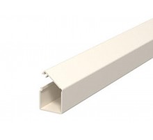 Мини-канал WDK с крышкой 17х17х2000 мм (самоклеящийся со скотчем) ПВХ кремовый RAL 9001  6150187  OBO Bettermann