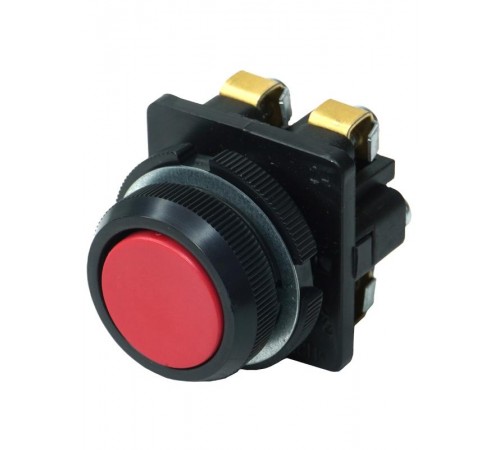 КЕ-011 У3 исп.1, красный, 2з, цилиндр, IP40, 10А ,660В, выключатель кнопочный (ЭТ)  ET509951  Электротехник
