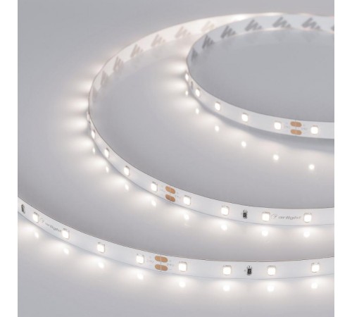 Лента светодиодная RT-A60-8mm 24V Day4000 (4.8 W/m, IP20, 2835, 5m) (arlight, Открытый)  016144(2)  Arlight