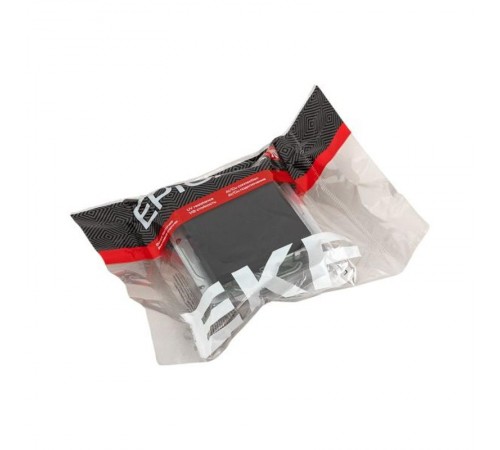 Механизм выключателя, одноклавишный, кнопочный, чёрный Эпика EKF  UP1-SWB-13  EKF