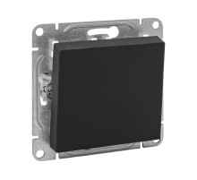 Механизм выключателя, одноклавишный, кнопочный, чёрный Эпика EKF  UP1-SWB-13  EKF