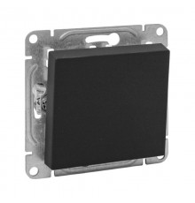 Механизм выключателя, одноклавишный, кнопочный, чёрный Эпика EKF  UP1-SWB-13  EKF