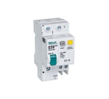 Выключатель автоматический дифференциального тока со встроенной защитой от сверхтоков ДИФ-101 1P+N 20А 300мА AC С  15239DEK  DEKraft