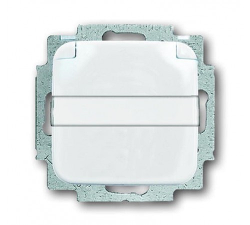 Розетка SCHUKO 16А 250В с крышкой, с полем для надписи, серия Reflex SI, цвет альпийский белый  2018-0-0885   2CKA002018A0885  ABB