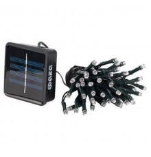 Светильник садовый на солнечной батарее SLR-G01- 50W гирлянда, хол. бел. 50 LED  .5027282  ФАZА