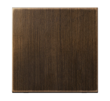 Клавиша для KNX кнопки, 1 группа; металл; латунь Antik  ME101AT  Jung