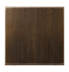 Клавиша для KNX кнопки, 1 группа; металл; латунь Antik  ME101AT  Jung