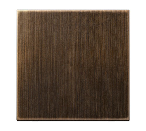 Клавиша для KNX кнопки, 1 группа; металл; латунь Antik  ME101AT  Jung