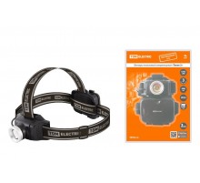 Фонарь налобный "Титан 3"  6 Вт 1 светодиод CREE 400 лм, 3хАА , IPX4,  SQ0350-0100  TDM