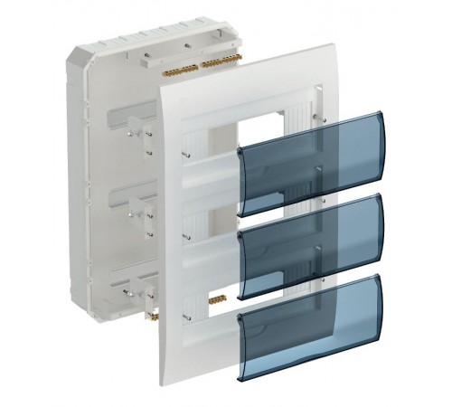 Корпус пластиковый встраиваемый на 36 модулей ЩРВ-П-36 IP41 белый 503х342х102мм KREPTA 3  MKP12-V-36-40-05  IEK