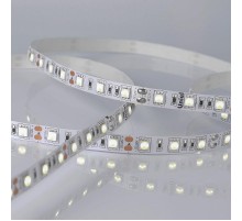 Лента светодиодная холодный белый свет 6500K ULS-M25-5050-60LED/m-10mm-IP20-DC12V-14,4W/m-5M-6500K PROFI  UL-00004372  Uniel
