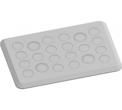 TZ103 фланец для метрических сальников 4xM20/M25 + 22xM20  2CPX010454R9999  ABB