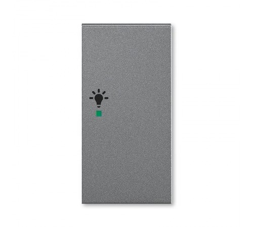 ABB Levit Сталь Клавиша 2-ая правая с символом освещения free@home  6220H-A02201 69  2CHH622201A4069  ABB