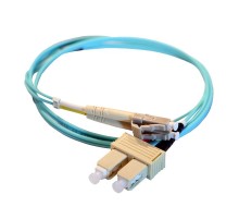 Оптоволоконный шнур OM 3 - многомодовый - 10 Giga - SC/LC - длина 3 м  032614  Legrand