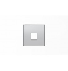 Накладка для телекоммуникационных розеток типа 8117... и/или 8118..., серия SKY, цвет серебристый алюминий2CLA851700A1301 ABB