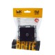 BRITE Розетка TV оконечная РТВ11-0-БрЧ черный  BR-A10-O-K02  IEK