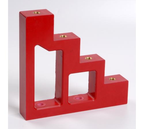 Изолятор ступенчатый ИС4-50 (М10) силовой с болтом   YIS11-4-50-B  IEK