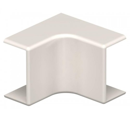 Крышка внутреннего угла кабельного канала WDK 10x20 мм (ПВХ,кремовый) (WDK HI10020CW)  6153003  OBO Bettermann