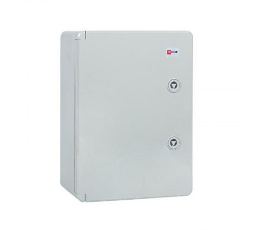 Бокс пластиковый с монтажной платой (ВхШхГ) 400х300х220мм IP65 PROxima  PB65MP004  EKF
