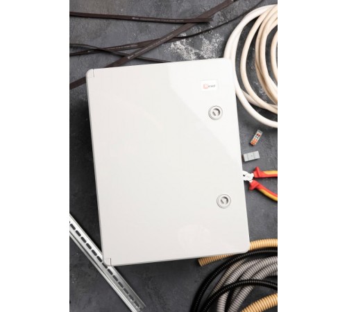 Бокс пластиковый с монтажной платой (ВхШхГ) 400х300х220мм IP65 PROxima  PB65MP004  EKF