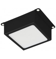 Светильник светодиодный  DVO21-06-O-4K80-5-B 6Вт 4000K 460Лм Домино черный грильято 100х100 Опал  Б0069622  ЭРА