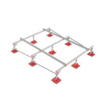 Опорная конструкция для установки оборудования TECHNORAPTOR LIGHTFOOT 2500х3000 тип 1  KM-TR-LTF-SSEI-2500-3000-1  КМ - профиль