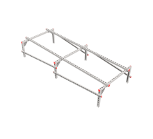 Опорная конструкция для установки оборудования TECHNORAPTOR 1000х2500 HD  KM-TR-SSEI-1000-2500 HD  КМ - профиль