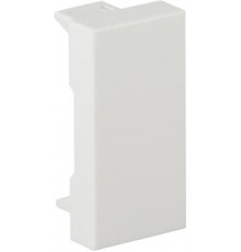 Заглушка модульная 45х22,5мм белая  АДЛ 13-906  Рувинил