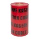 Лента сигнальная ЛСЭ "Осторожно кабель" 300х100 Basic  lse-300x100-bas  EKF
