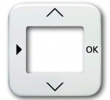 Плата центральная (накладка) для таймера 6455, 6456, серия Reflex SI, цвет альпийский белый  6430-0-0401   2CKA006430A0401  ABB