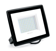 Прожектор светодиодный 2835 SMD 100W 4000K IP65  AC230V/50Hz, черный, LL-922  48108  FERON