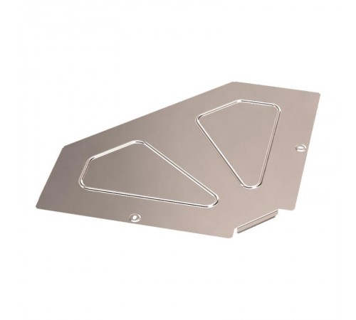 Крышка угла горизонтального 90 градусов Стандарт INOX (AISI 409) 400  PR16.3580  Промрукав