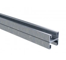 Двойной С-образный профиль 41х21, L1800, толщ.2,5 мм, INOX 304  IBPD2118C  DKC