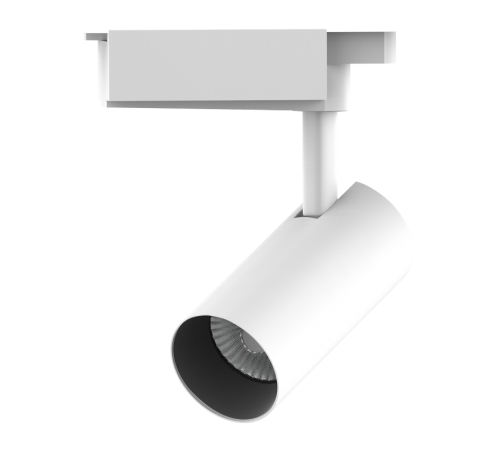 Светильник светодиодный трековый цилиндр 12W 1100lm 4000K 180-220V IP20 55*185мм белый линза 36  TR079  Gauss