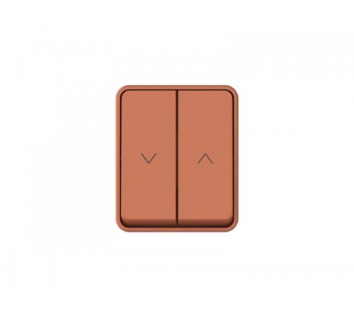 AtlasDesign Profi54 Терракотовый Выключатель 2-клавишный для жалюзи, 2хсх.4  ATN547019  SE