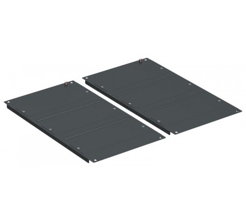 ITK LINEA S Панель основ. шкафа 750х1070мм чер. (2шт/компл)  LS-BP05-750-1070  ITK