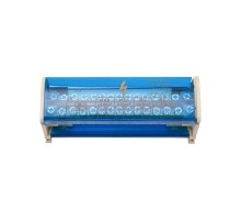 Шина на DIN-рейку в корпусе (кросс-модуль) 2х15  11-2302-15  REXANT