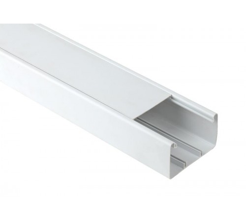 Кабель-канал парапетный 100x60 белый (8м.)  Б0048448  ЭРА