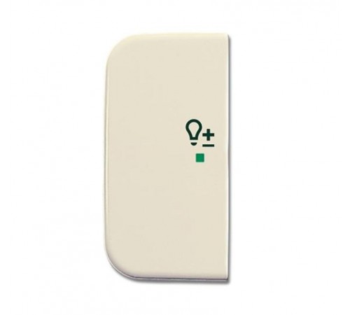 SRD-2-L-212 Клавиша двойная левая free@home, светорегулятор, BD, слоновая кость6220-0-0200 ABB