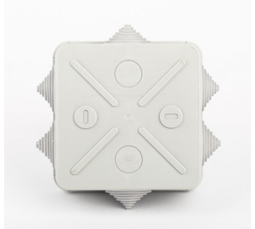 Коробка уравнивания потенциалов KUPR 100х100х50мм, шина 6х9, 8 групп IP55 (48/1440)  Б0051417  ЭРА