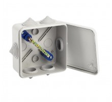 Коробка уравнивания потенциалов KUPR 100х100х50мм, шина 6х9, 8 групп IP55 (48/1440)  Б0051417  ЭРА