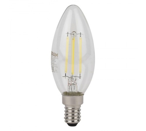 Лампа светодиодная  филаментная LSCLB60 5W/840 230VFILCL E14 10X1RU серия LED Star   4058075684782  OSRAM