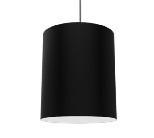 Светодиодный светильник DL-Roll подвесной 24 Вт 4000 К 140х190 мм RAL9005 черный муар с рассеивателем опал DALI  V1-R0-90137-30D01-2002440  VARTON