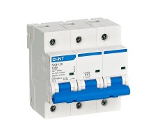 Выключатель автоматический трехполюсный NXB-125 3P 80А 10kA х-ка C (R)  816139  CHINT