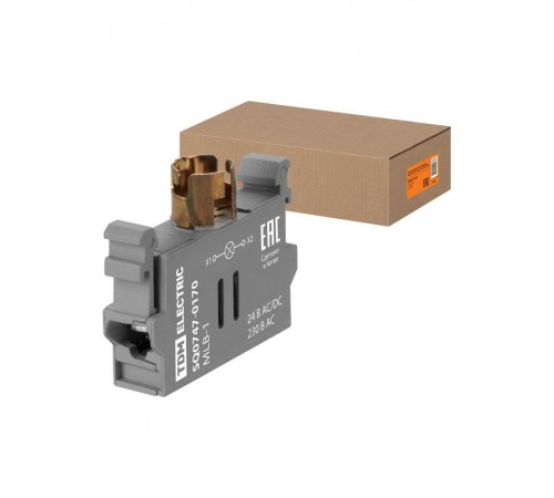 Блок для лампы или светодиода MLB-1 2 Вт 230 В АС и DC  SQ0747-0170  TDM