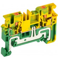 Колодка клеммная CP-PEN земля 2,5мм2 желто-зеленая  YCT21-00-K52-002  IEK