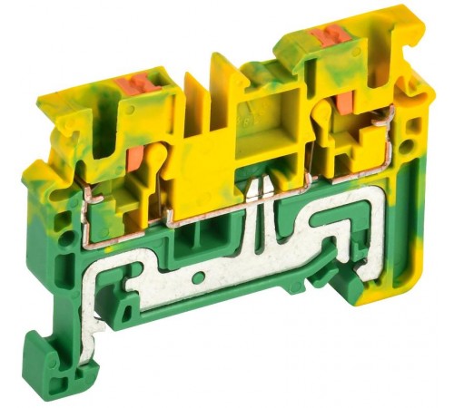 Колодка клеммная CP-PEN земля 2,5мм2 желто-зеленая  YCT21-00-K52-002  IEK